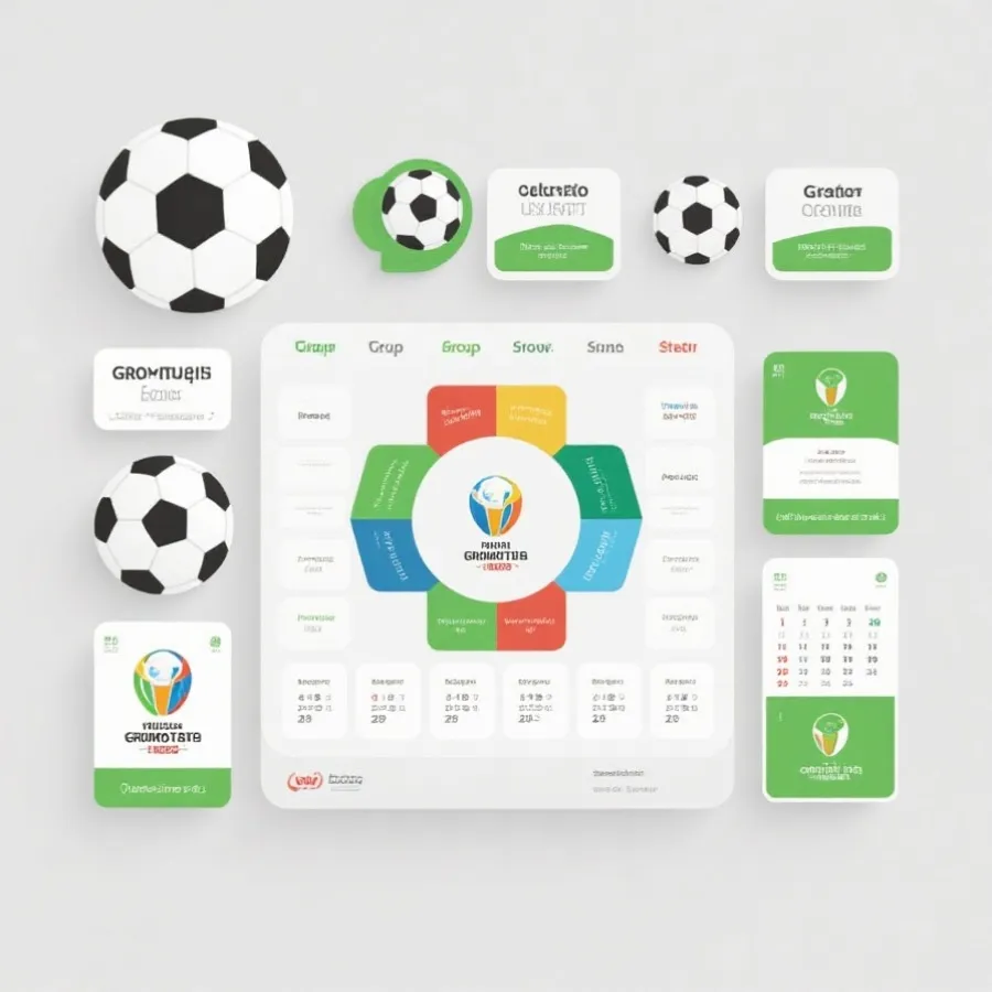 小组赛赛程示意图